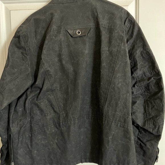 Roland Sands Design Ronin Black Waxed Cotton Motorcycle Jacket RSD - Picture 3 of 3